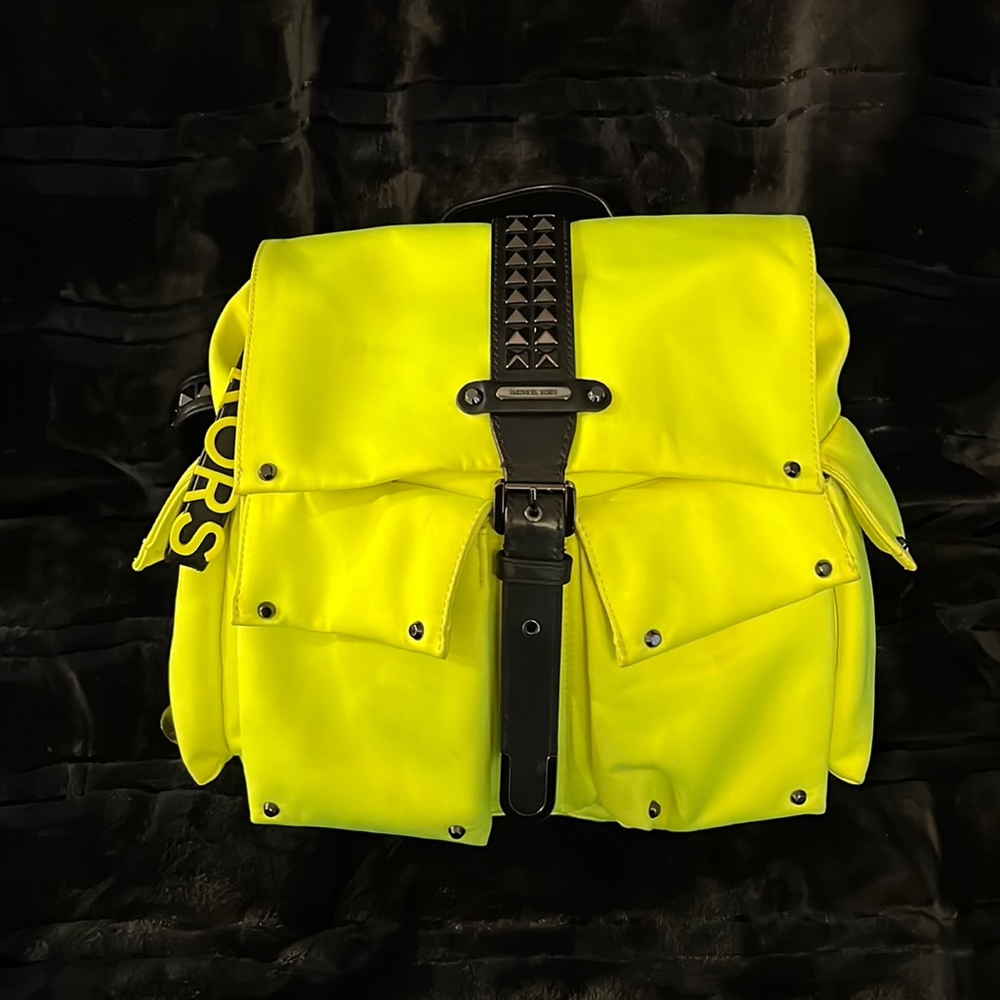 COPY - Highlighter colored Michael Kors Backpack